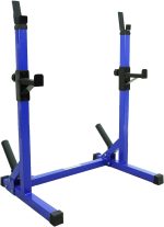 YALLA HomeGym Commercial Home Adjustable Heavy-Duty Squat Rack Stand, Bench Press Rack, BLUE - Image 3