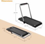 YALLA HomeGym ELITE Smart Foldable Treadmill, 0.8-12 km/h, 4.0HP Peak DC Motor, Max user 150kg - Image 7