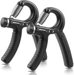 YALLA HomeGym PAIR of Hand Grip Strength Trainer with Counter
