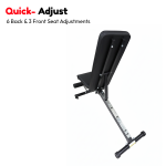 Heavy-Duty Adjustable Weight Bench 350KG Capacity – Incline, Flat & Decline Foldable Gym Bench - Image 4
