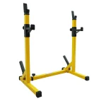 YALLA HomeGym Commercial Home Adjustable Heavy-Duty Squat Rack YELLOW