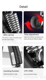 YALLA HomeGym PAIR of Hand Grip Strength Trainer with Counter - Image 6