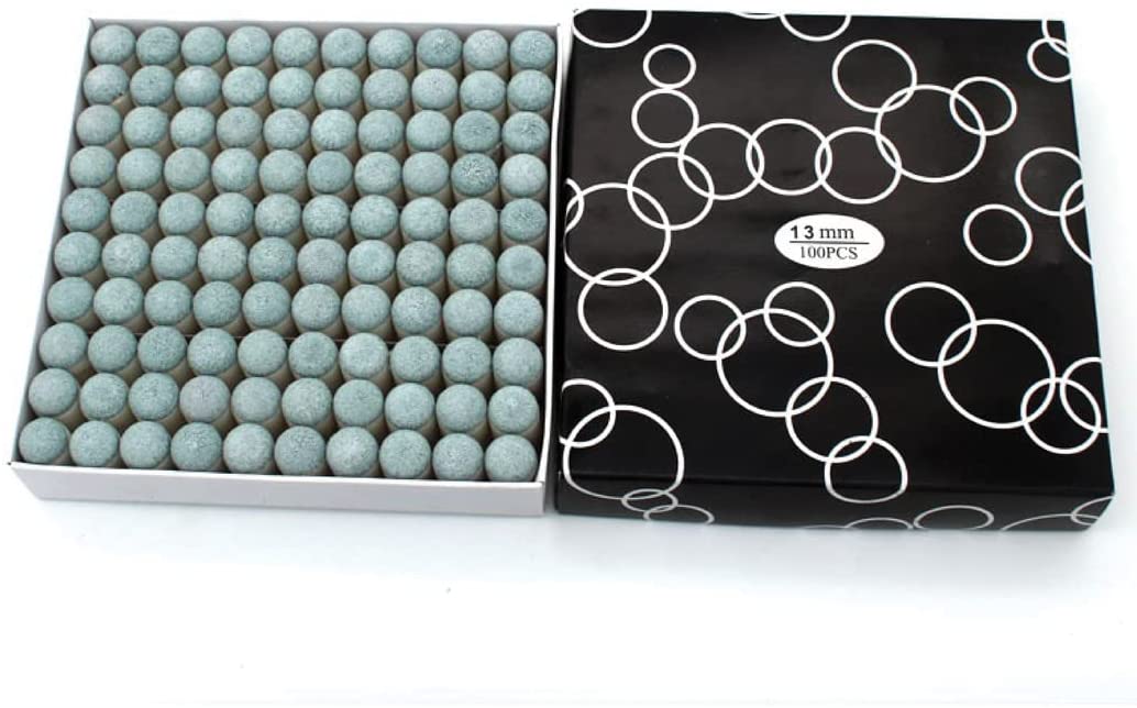 Storage-Box-2.jpg YALLA HomeGym Billiard Pool Cue Tips 100 Pieces, Slip-On Cue Tips - Image 1