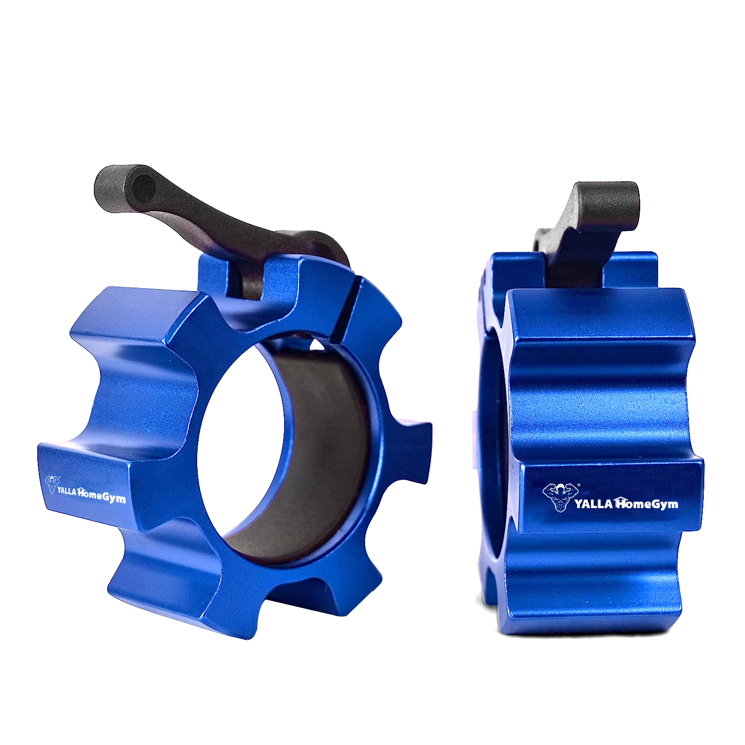 blue-collar-1.jpg Premium Aluminum Olympic Barbell Collars - Image 1