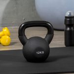 YALLA HomeGym Kettlebells Cast Iron Rubber Coated Floor Friendly Kettlebells - Image 4