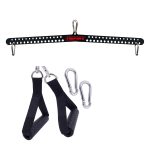 1RM Multi-Grip Cable Handle Attachment LAT Pull Down Bar with Multi Holes - Image 4