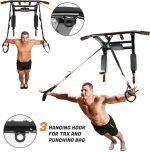 Wall Mounted Multi-grip Pull Up And Tricep Dips And Leg Raises - Image 5